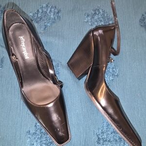 Jeffrey Campbell Glossy Black Heels